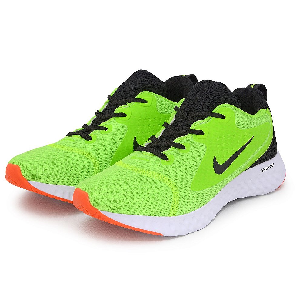 nike legend react verdes