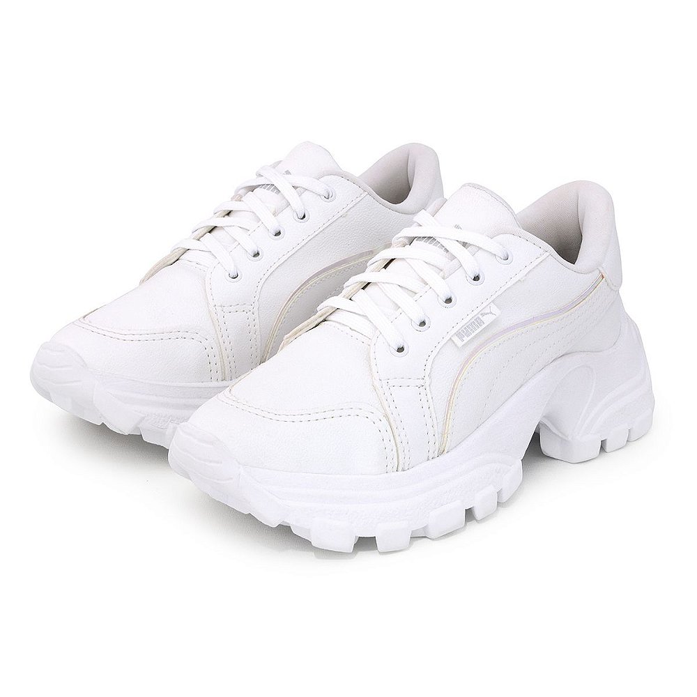 tenis puma branco plataforma