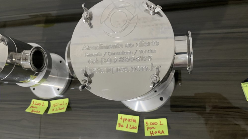 Bomba de Engrenagem em Aço Inoxidável