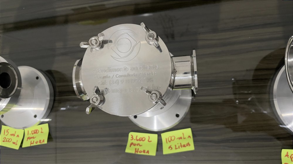 Bomba de Engrenagem em Aço Inoxidável