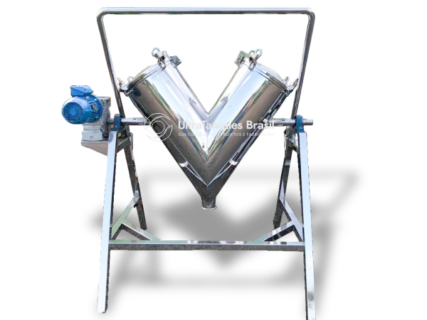 Ribbon Blender em Aço Inox