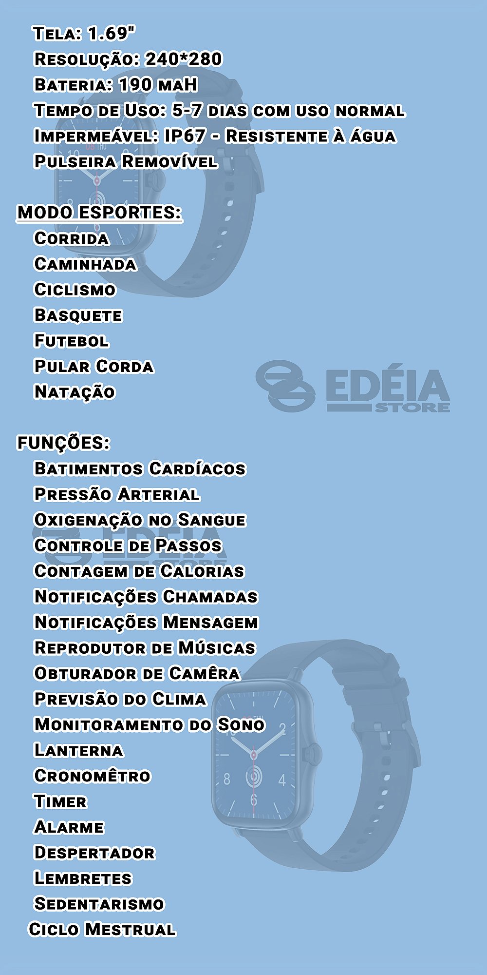 p8 plus descrição