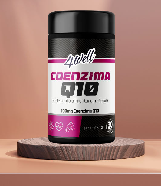 Coenzima Q10 200mg 4Well 60 Capsulas