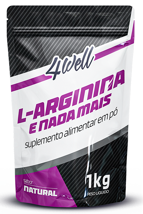 L-Arginina em Pó 4Well 1kg