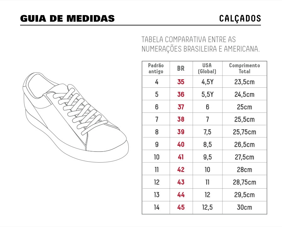 tamanho tenis oakley