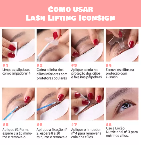 Como Usar Lash Lifting Iconsign