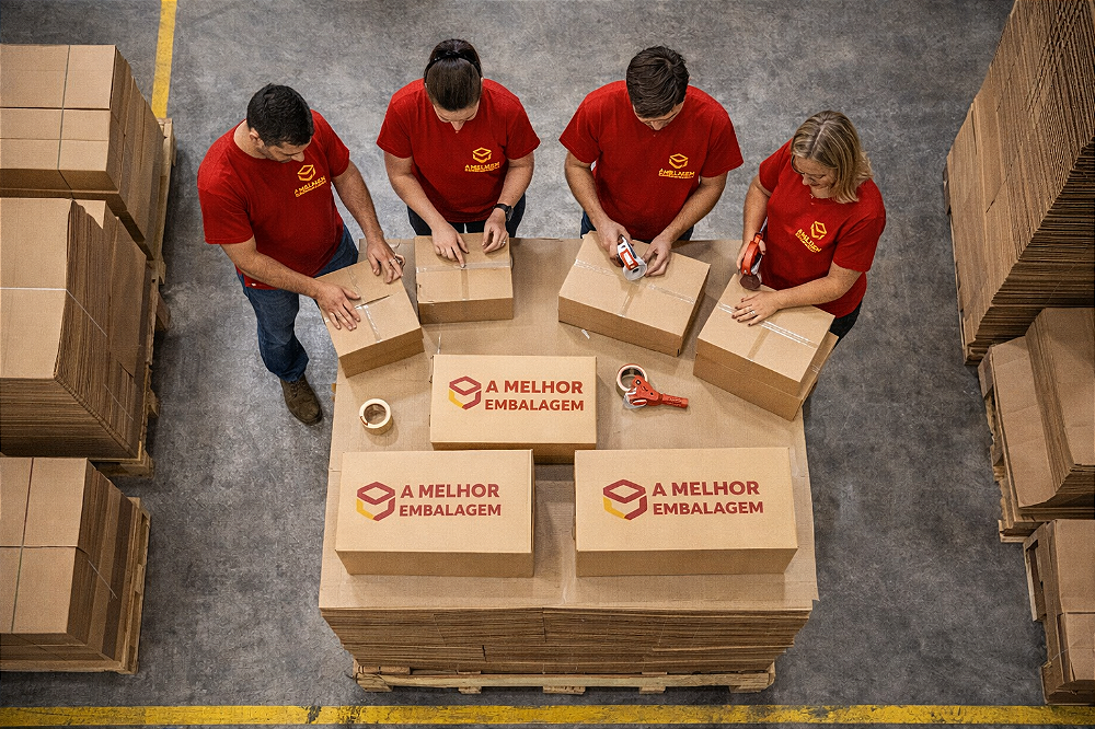 Indústria de caixas de papelão sob medida operação em são paulo