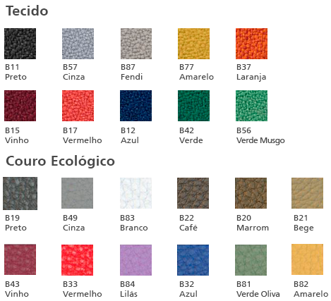 Tabela de Cores | Mirage Móveis