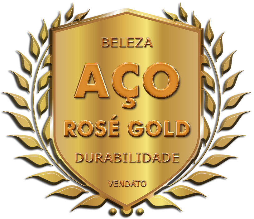 Jogo Porta Guardanapos de Mesa Metal Cromado Rose Gold Restaurante