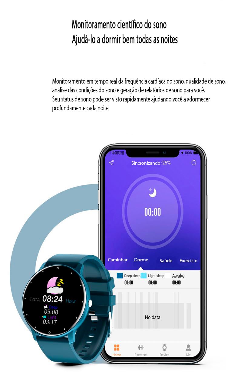 Smartwatch Watch 7 Relógio Digital Bluetooth Inteligente - LuaTek