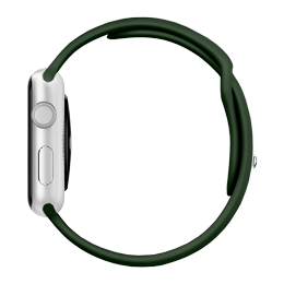 Pulseira Sport AppleWatch e Outrasem Silicone Premium Tons de Verde
