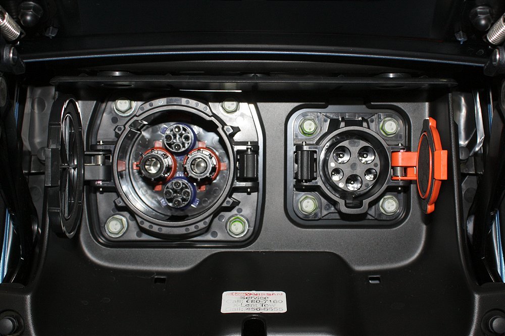 Plugs de carregamento Nissan Leaf
