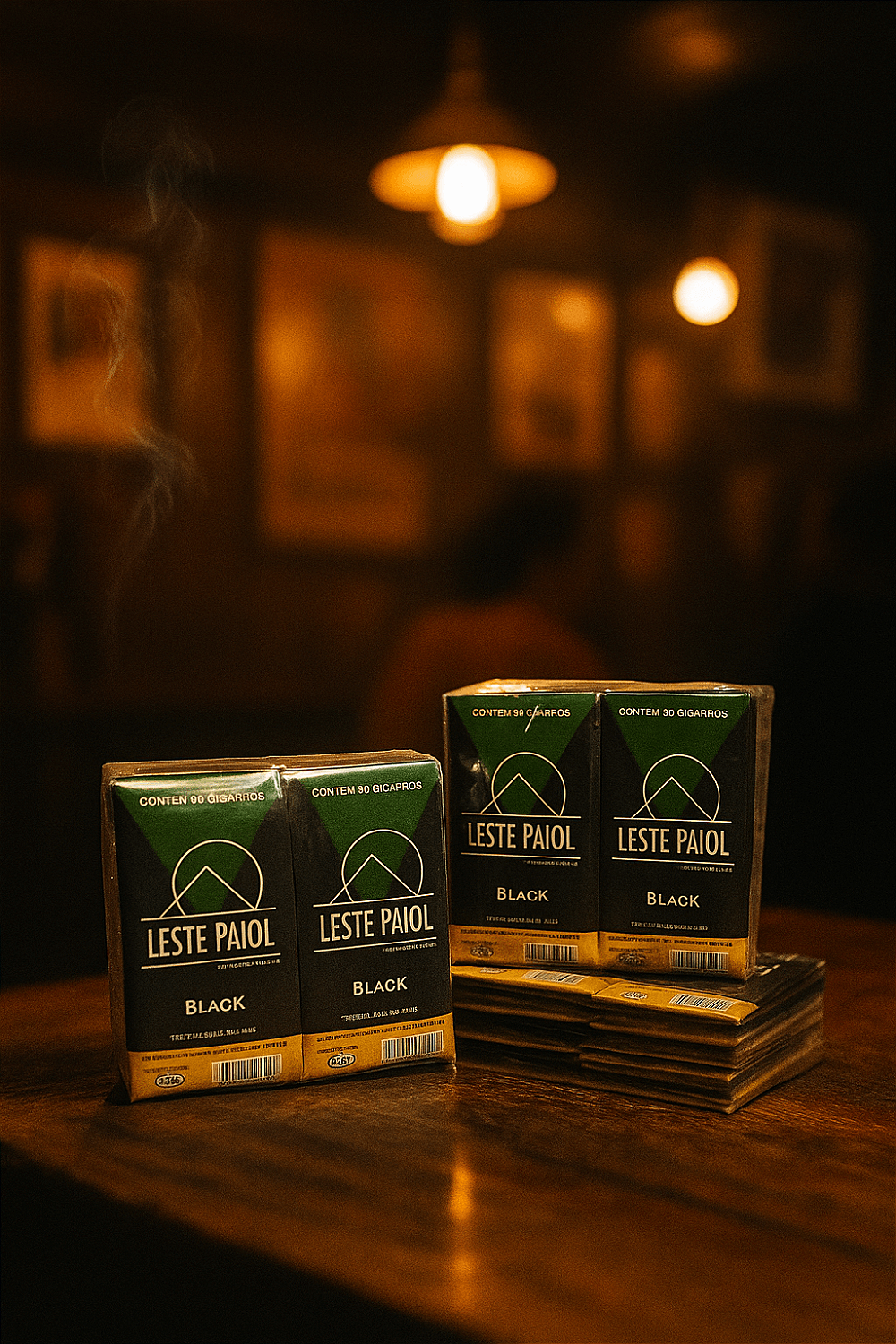 Cigarro de Palha Palheiro Black Leste Paiol - embalagem