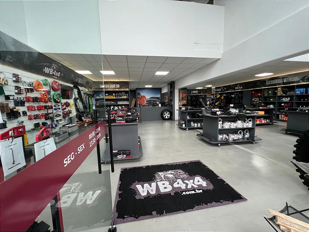 Fachada da loja WB4x4 em Brusque/SC