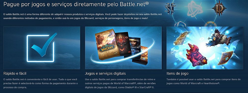 Cartão Battlenet 30 50 100 Reais - Comprar na NxPlay Games