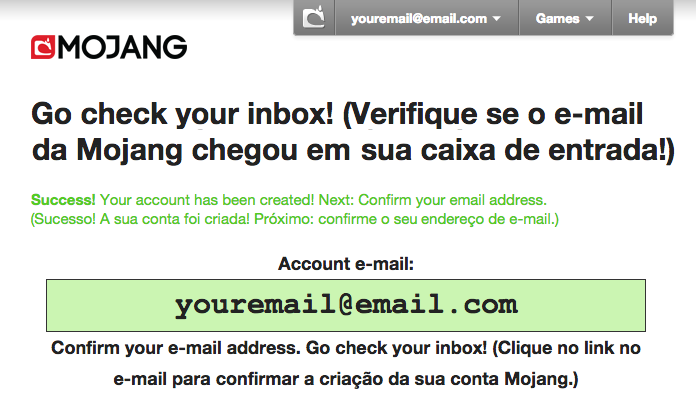 Cartão de Ativação Minecraft Jogo Completo Mojang - Cartão de Ativação -  Card Store - Cartão Presente, Voucher, Vale Presente, Gift Card PSN, Xbox,  Netflix, Google, Uber, iFood, Steam e muito mais!