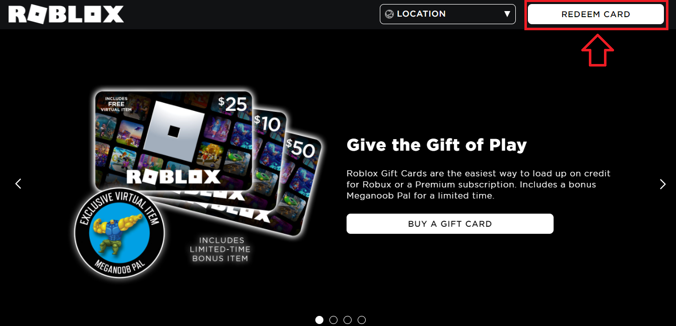 Como resgatar um código da moeda Robox do game Roblox - Card Store - Cartão  Presente, Voucher, Vale Presente, Gift Card PSN, Xbox, Netflix, Google,  Uber, iFood, Steam e muito mais!
