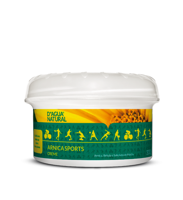 Creme Corporal Arnica Sports D'Água Natural - 300g