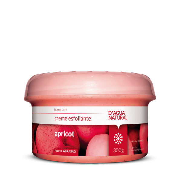 Creme P/ Esfoliação Corporal Forte D'agua Natural - 300ml