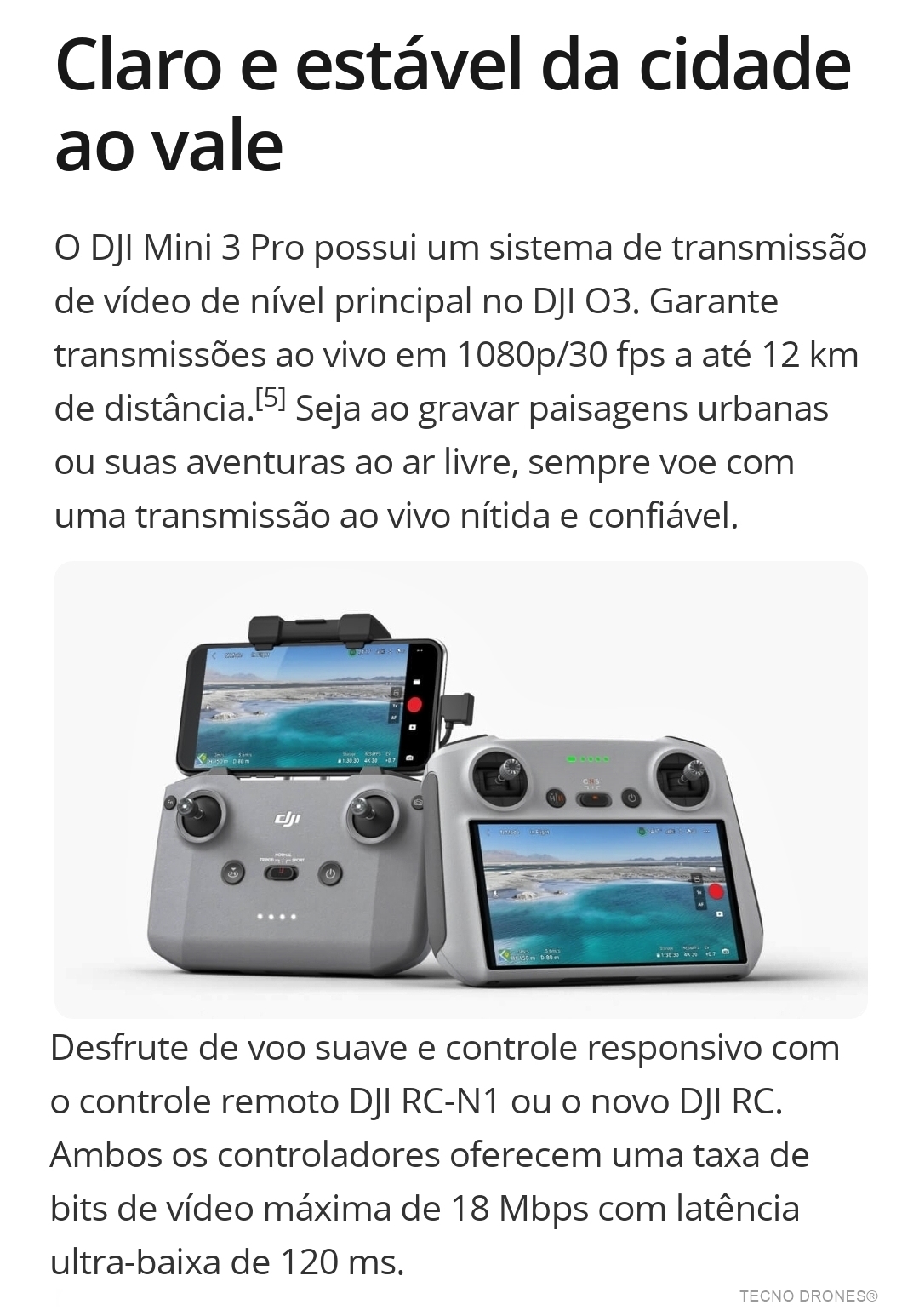 Drone Dji Mini 3 Pro - DJI RC