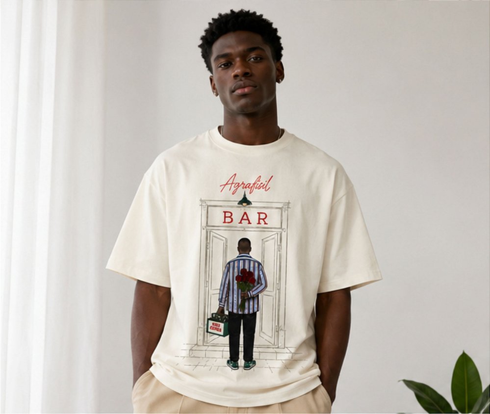 Camiseta Oversized Bar Boteco