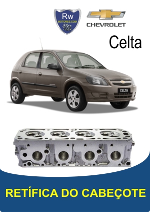 Retífica de cabeçote Chevrolet Celta Rw Motores