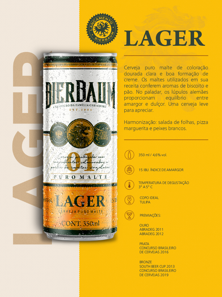 Cerveja Lager Bierbaum