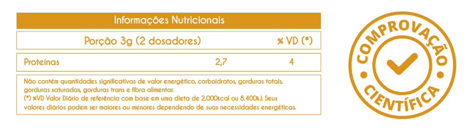 tabela nutricional colágeno collagen vhita