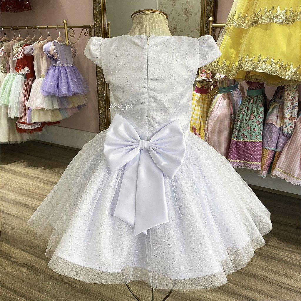 Vestido Infantil Princesa Elsa - Frozen 2  Floresça Ateliê - Floresça  Ateliê Infantil