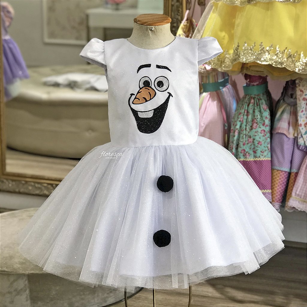 Vestido super luxo Elsa - Frozen 1 - Toda Encanto