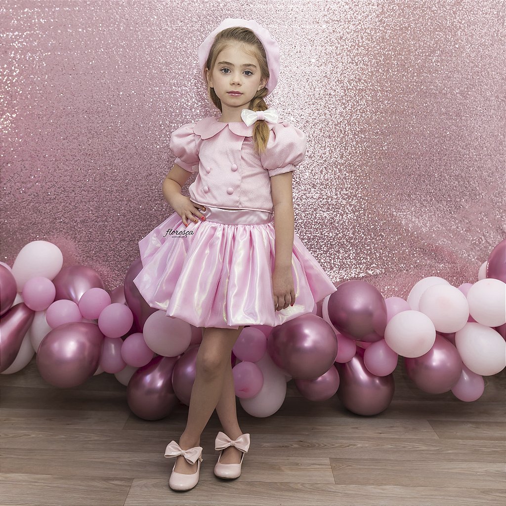 Modelo Infantil Barbie Filme Carro Rosa  Floresça Ateliê - Floresça Ateliê  Infantil