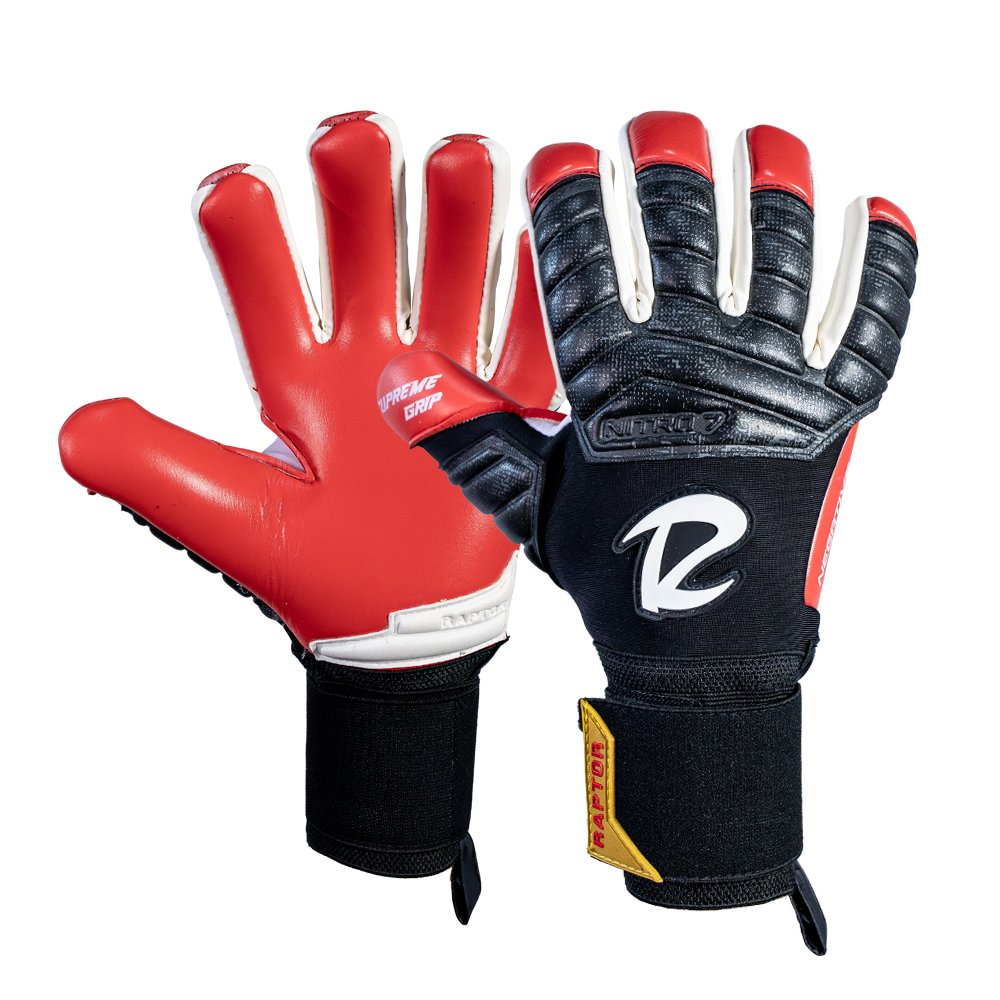 Luva Raptor NITRO 7 NEGATIVE Red - MS Luvas