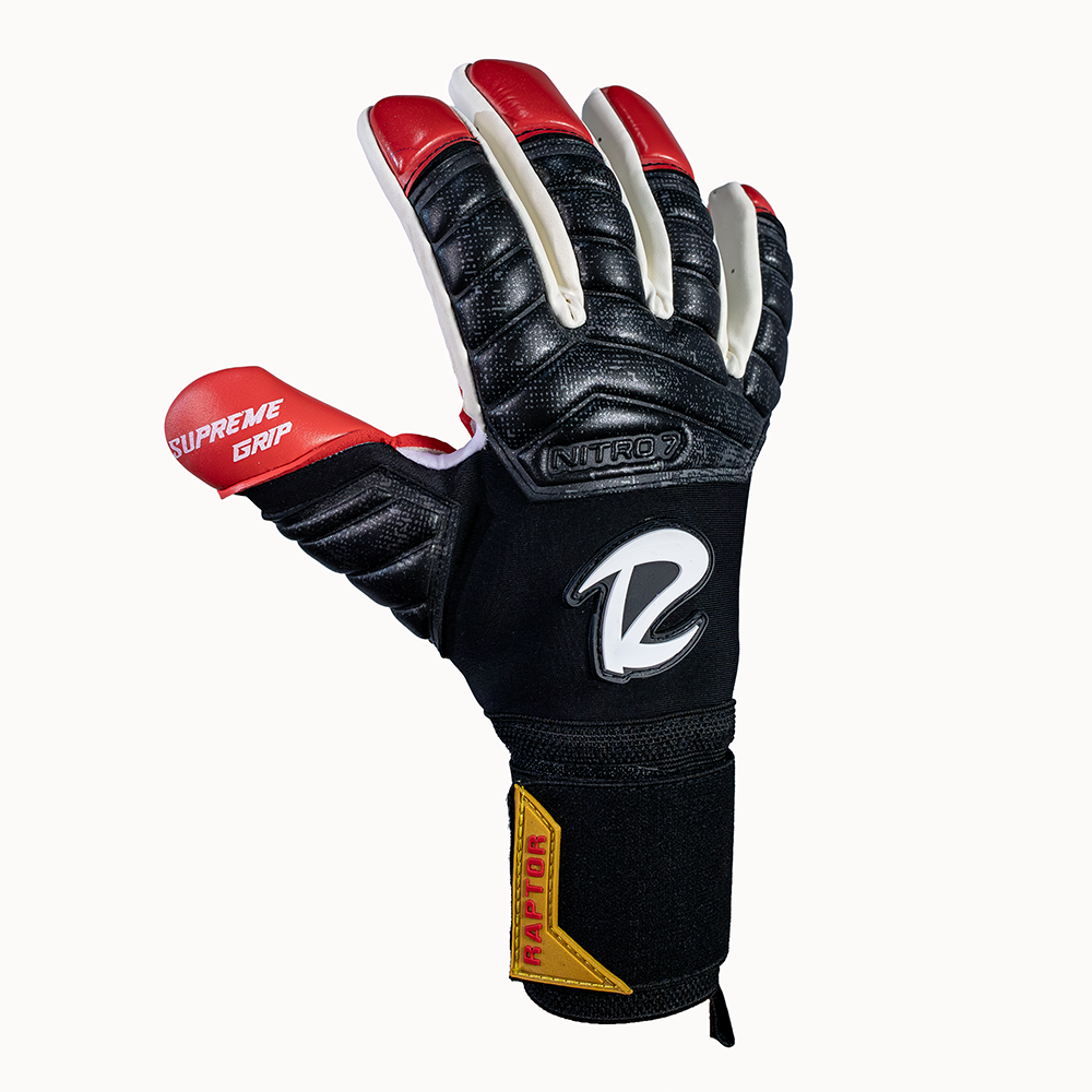 Luva Raptor NITRO 7 NEGATIVE Red - MS Luvas