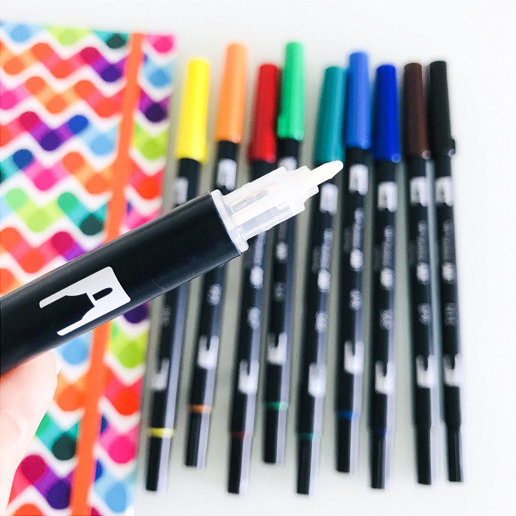 Kit Canetinha Tombow Dual Brush Pens - Quero Craft