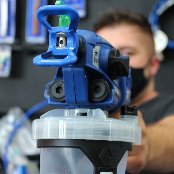Pulverizador eletrico portatil UltraMax Cordless DC HH Graco 240V Loja Viaria Produtos para sinalizacao viaria