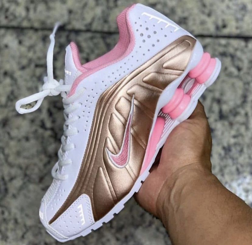 nike shox r4 rose