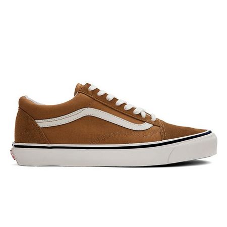 vans branco com solado marrom