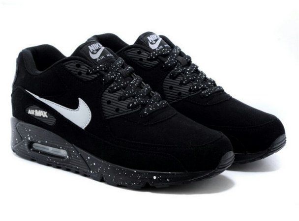 tenis air max 90 preto e branco