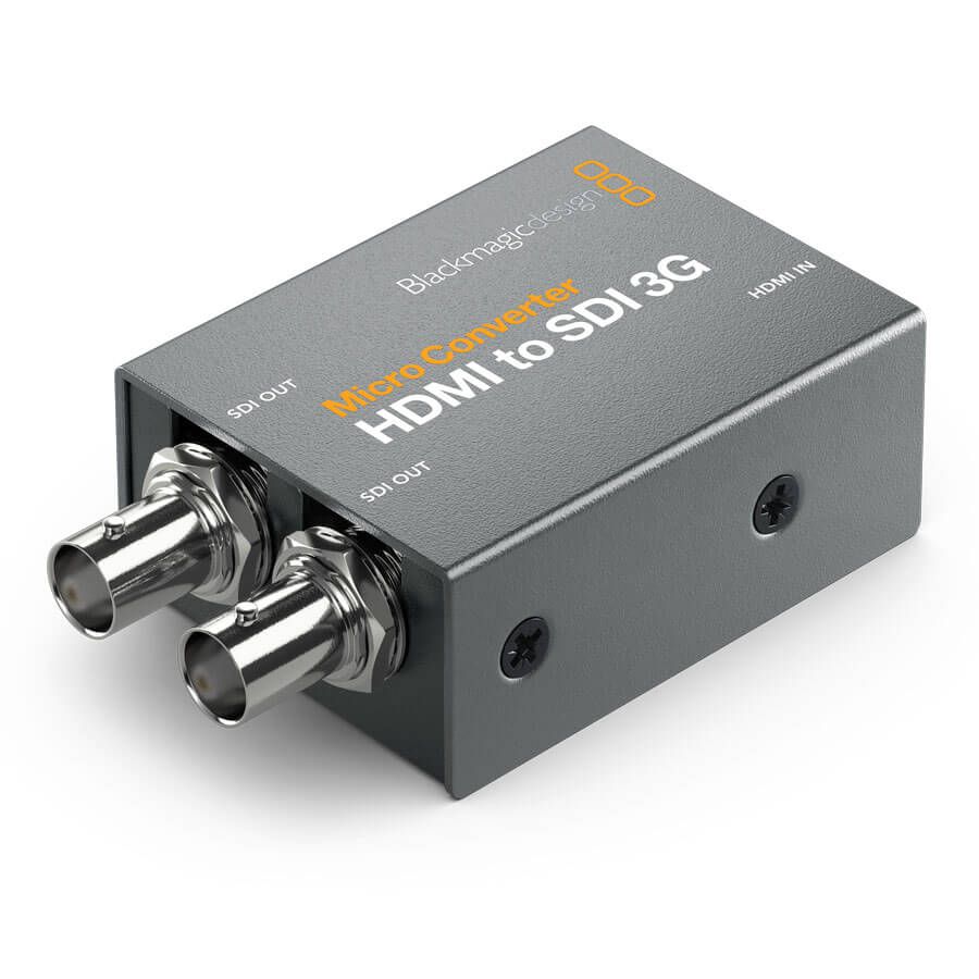 その他 Blackmagic Micro Converter HDMI to SDI Blackmagic Micro Conversor HDMI Para SDI 3G com Fonte - Campvideo
