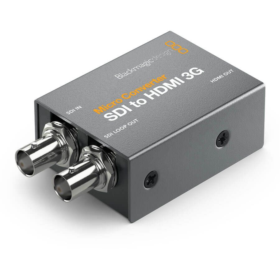 Blackmagic Micro Conversor SDI Para HDMI 3G com Fonte - Campvideo
