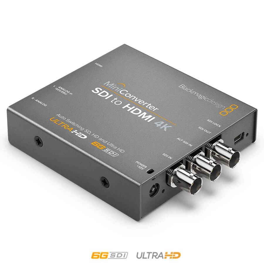 Blackmagic Mini Converter HDMI SDI セット Blackmagic Mini Conversor SDI Para HDMI 4K - Campvideo