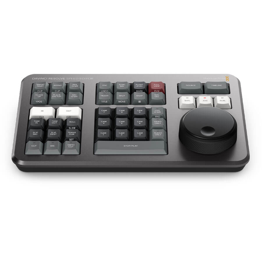 Blackmagic DaVinci Resolve Speed Editor - Campvideo - Equipamentos