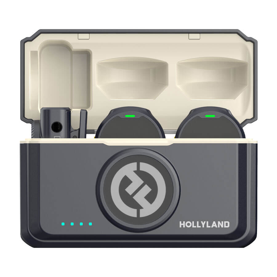 Hollyland Lark M2 Combo Sistema de Microfone Sem Fio - Campvideo