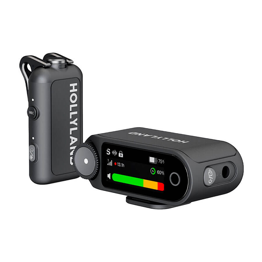 【ほぼ未使用】Hollyland Lark Max Sistema de Microfone Sem Fio Solo Hollyland LARK Max 2 Solo (2.4