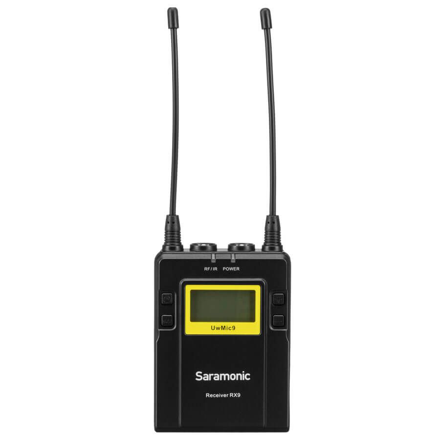 SARAMONIC TX-RX9 UHF ワイヤレスマイクSLR Sistema de Microfone de Lapela Digital Sem Fio UHF Saramonic