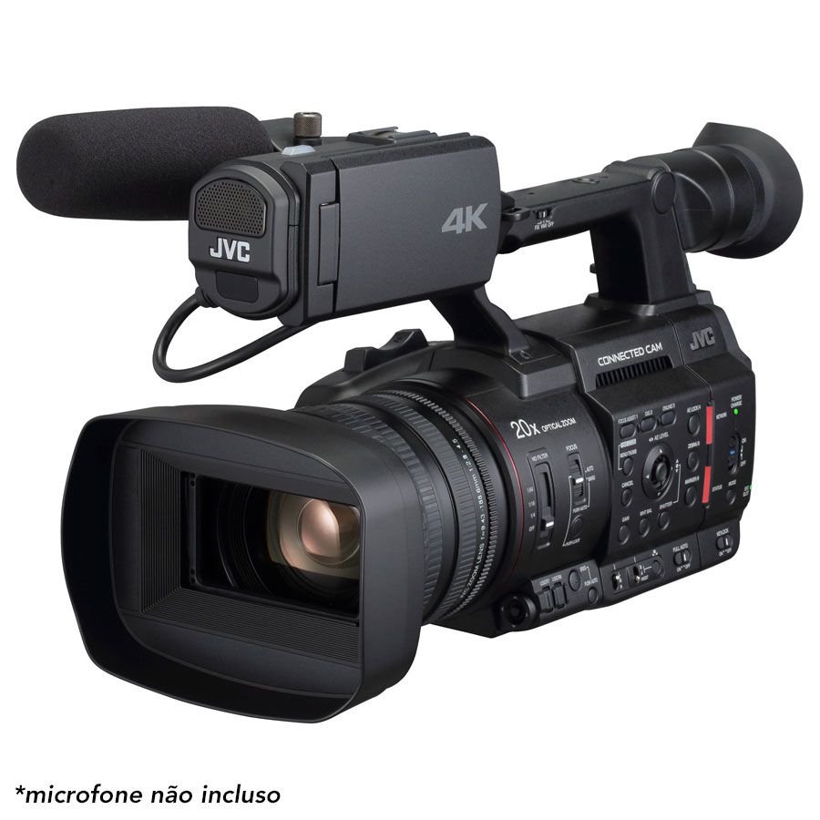 JVC 4Kビデオカメラ HC500 美品 Filmadora JVC GY-HC500 - Campvideo - Equipamentos Profissionais