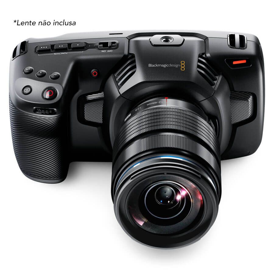 Filmadora Blackmagic Pocket Cinema Camera 4K - Campvideo