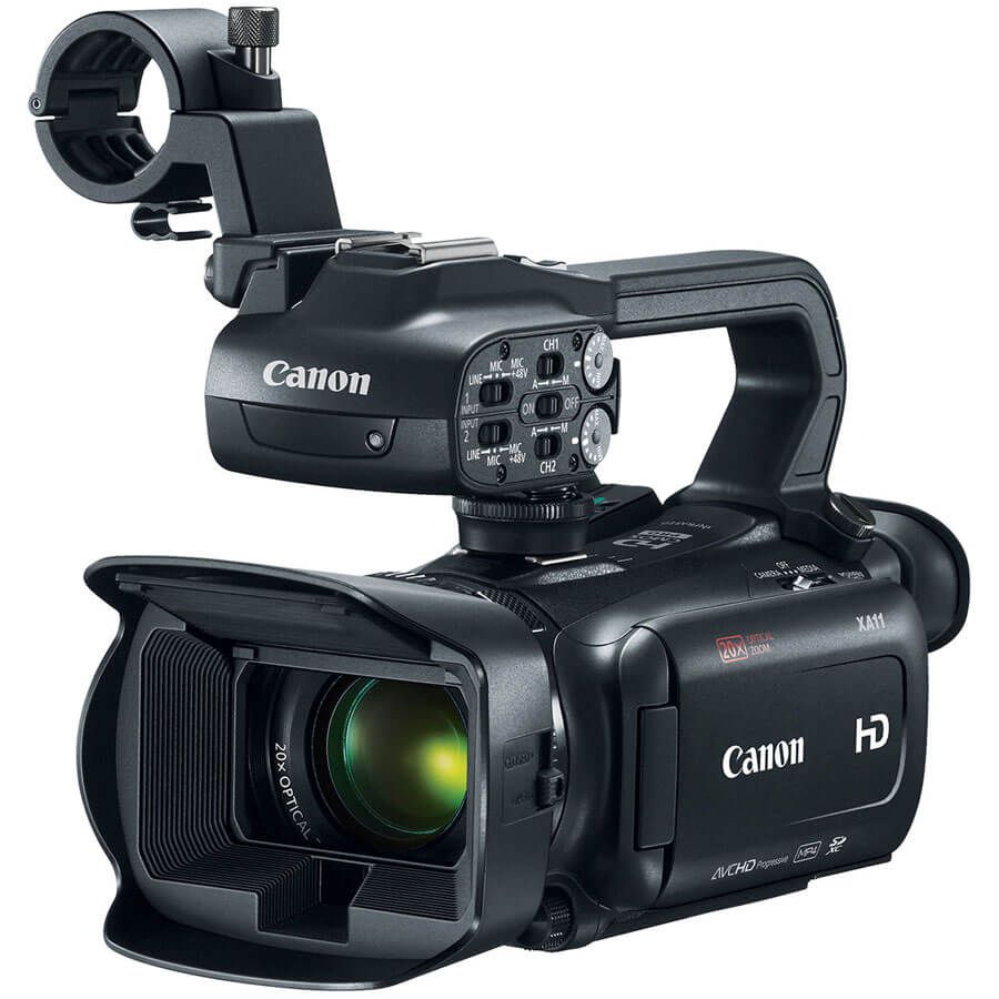 【業務用ビデオカメラ】XA11【CANON】 Câmera Canon XA11 - Campvideo - Equipamentos Profissionais Para