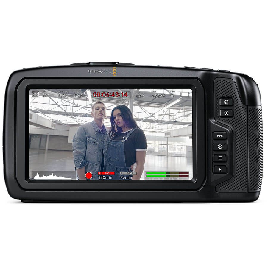 Filmadora Blackmagic Pocket Cinema Camera 6K - Campvideo
