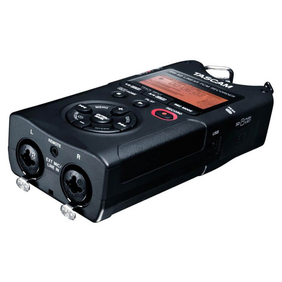 Gravador Portátil Tascam DR-40 - Campvideo - Equipamentos